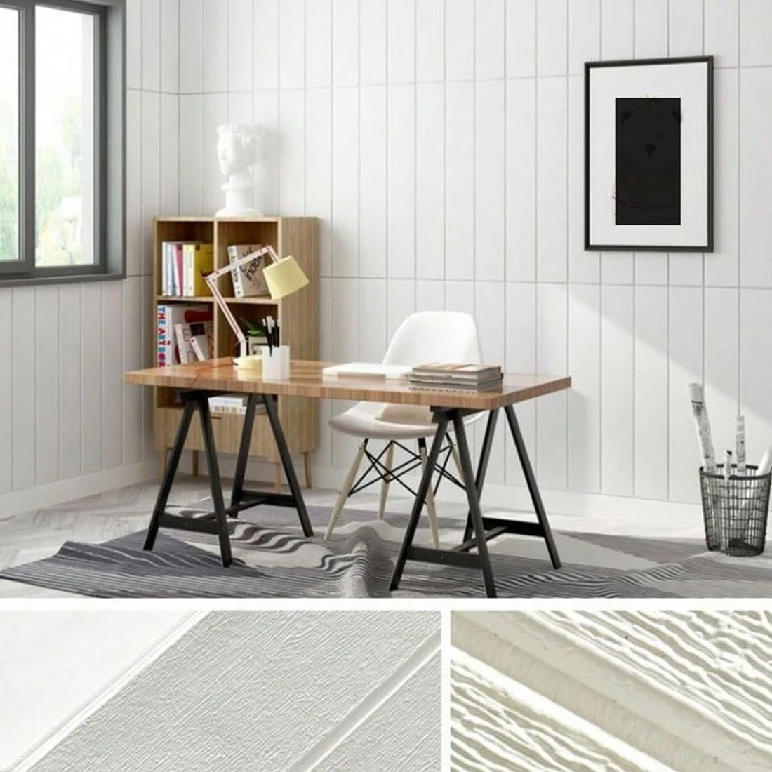 30pcs Wall Stickers, Self-adhesive Wallpaper, For Decorating Bedroom Living Room